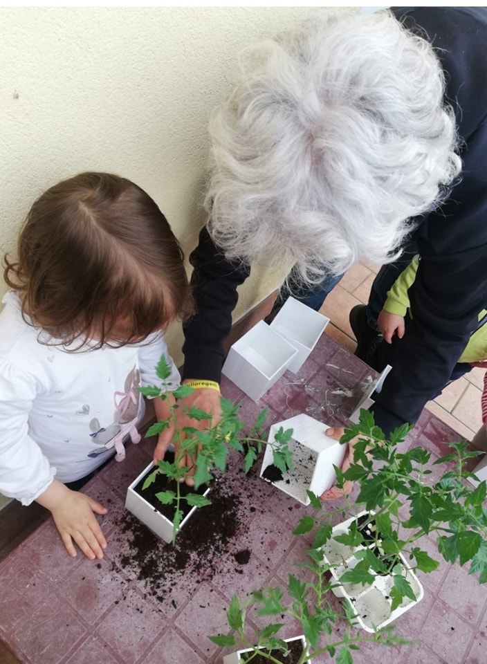 La terra e i suoi fiori e frutta Allegra Brigata