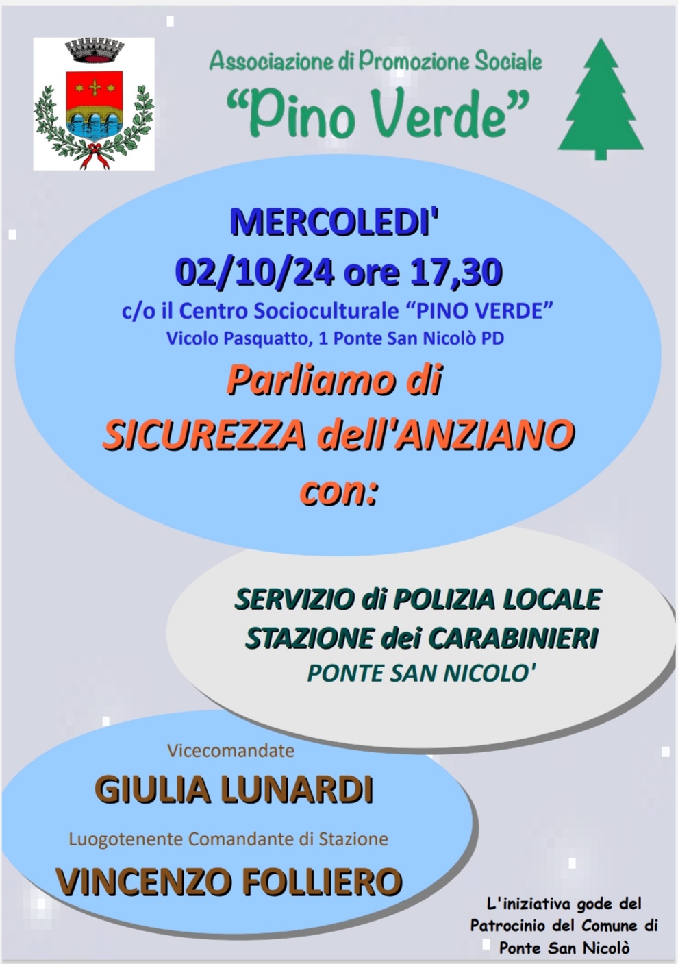 Sicurezza dell’anziano