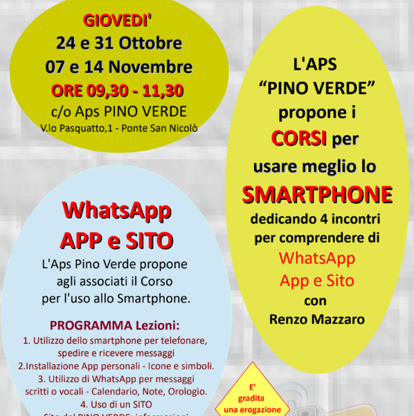 1° Corso su Smartphone