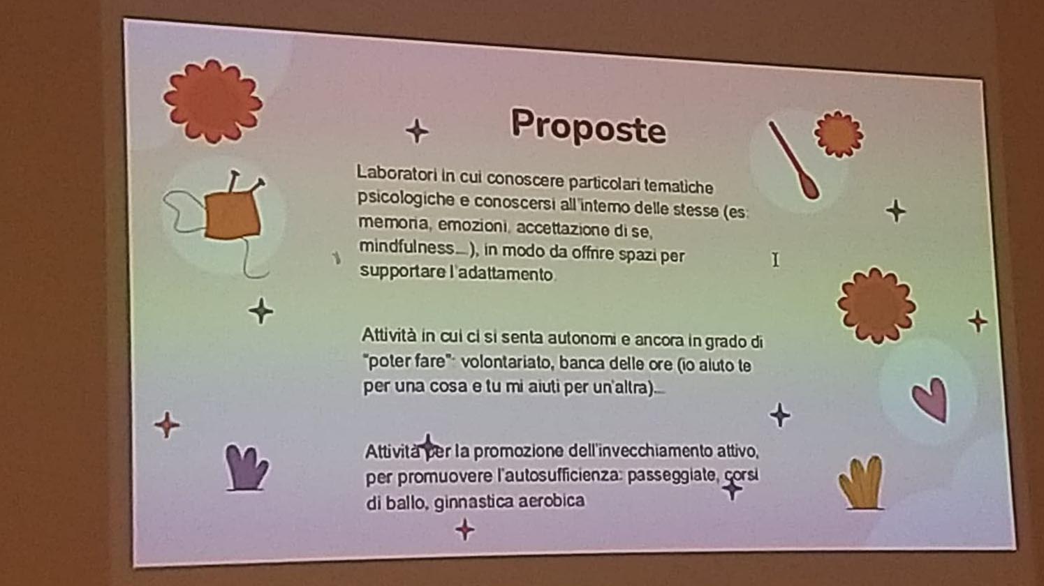 Progetto TIME TO CARE 2020